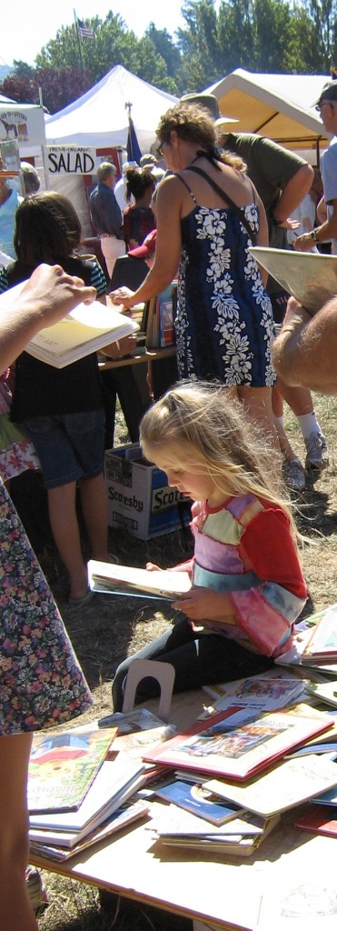 The Library Fair on August 13 will feature Children's booths as well 