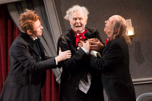 John Lithgow at his ridiculous best, in "The Magistrate" Thursday, Jan. 17