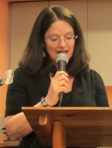 Forum moderator Margie Doyle