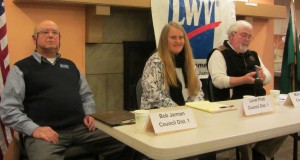 San Juan Candidates (l to r)—Bob Jarman, Lovel Pratt, and Mark Forlenza