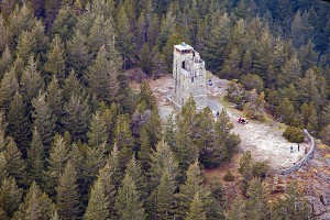 The Tower at Mount Constitution. Photo courtesy of Martin Taylor