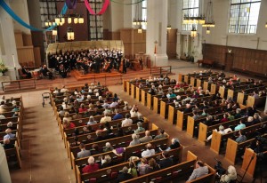 Orcas Choral Society performance of Mozart's Requiem at St. Mark's Cathedral in Seattle.