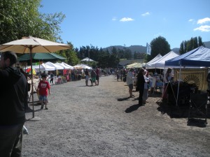 Friday Market in Friday Harbor—one of many opportunities to shop local.