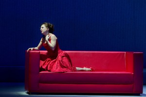 Natalie Dessay as Violetta in Verdi's "La Traviata." Photo: Marty Sohl/Metropolitan Opera