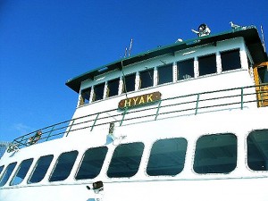 The Ferry Hyak.