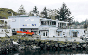 Downrigger restaurant fire determined to be accidental. Photo courtesy Town of Friday Harbor