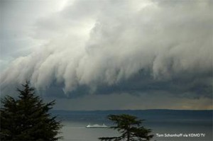 Funnel cloud or scud? Attend Weather Spotter training to learn the difference.