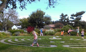 Walk the Emmanuel Church labyrinth for peace on Saturday at 1 p.m.