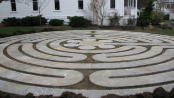 Emmanuel Parish's outdoor labyrinth 