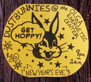 "Get Hoppy" with the Dustbunnies.