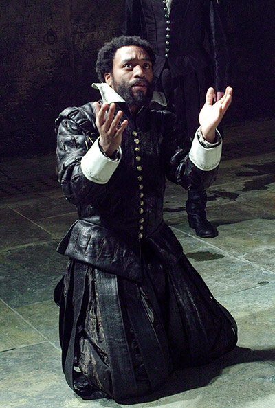 Chiwetel Ejiofor as Othello in the 2007 Donmar production. 