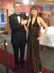 Gordon Koenig and Anita Orne greeted Oscar attendees at the Red Carpet.