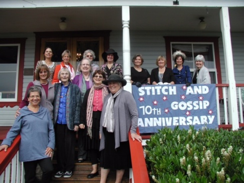 The  ladies who "stitch" the Orcas Community together.