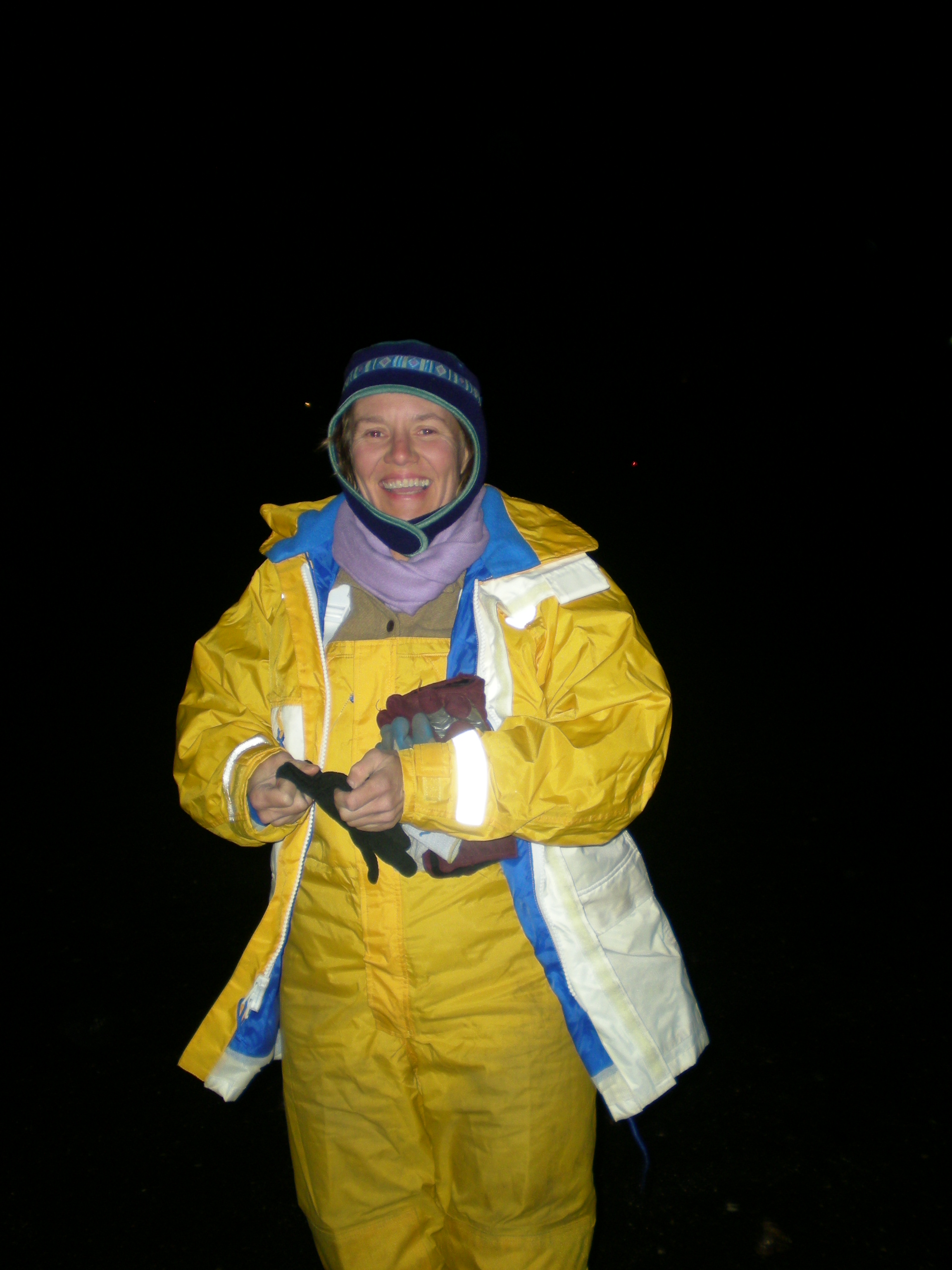 Rusty Diggs at a previous night time beachwalk