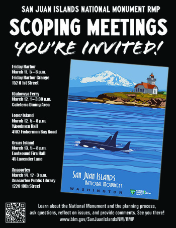 Scoping Meetings for San Juan Islands National Monument