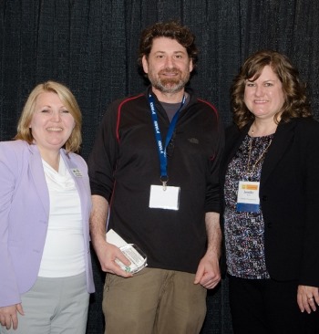 Manager of the Year, Jeremy King, was recently honored at the state convention of the Washington Affordable Housing Management Association. In the photo with him are (left to right) DeAnn Hartman, AHMA and ARHC Executive Director, Jeremy King, and Jennifer Wood, AHMA President.