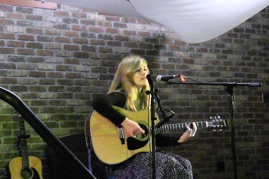 Mikaela Hansen, playing earlier this year at Random Howse