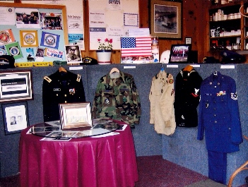 Legion exhibit honors military veterans