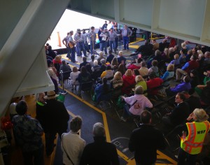 M.V. Samish christening. Photo: Saltwater People Historical Society