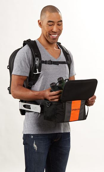 The Paxis backpack, invented by Paul Vierthaler