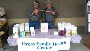 OFHC Board president Ken Speck and Vice President Pat Muffett