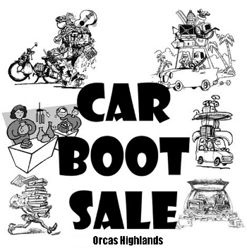 Come to the Orcas Highlands Boot Sale this Saturday at the Mailboxes below the Highlands