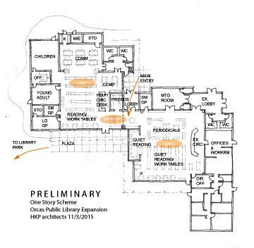 Recent Library Expansion Project design, come help finalize plans on Friday, Nov. 13