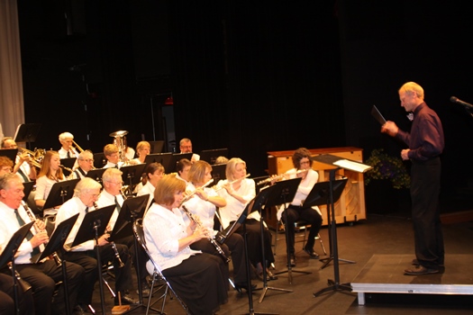 Community Band, co-led by Jim Shaffer-Bauck and Karen Key Speck