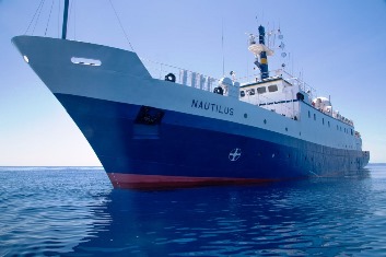 The research vessel "Nautilus." All photos courtesy of 