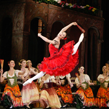 Maria Alexandrova in Bolshoi Ballet's production of Don Quixote. Photo credit: ©Damir Yusupov-Bolshoi theatre