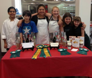 2016 Student chef contestants: Kashi Campbell, Theo Vaccarella, Tayla Malo, Alecia Talbot, Makena and Shay Silva 