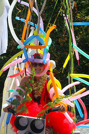 Summer Solstice Parade on Orcas Island, Washington