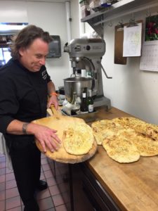 Chef Raymond making Pide