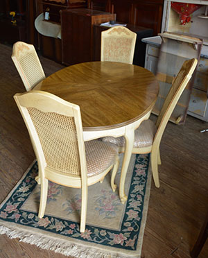 French Provincial Table and Chairs