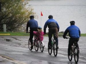 Riders, young and old(er) ride in the Cascade Mountain Challenge in 2008. This year's ride is on Sept. 13.