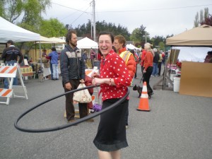 Orcas Island Farmers Market Manager Charly Robinson 