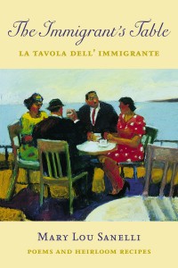 Cover illustration from MaryLou Sanelli's "The Immigrant's Table"