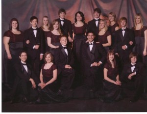 Lirico Chamber Singers, one of University High School's two performing choirs