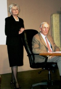 DD Glaze and Fred Whitridge, appearing in Love Letters at the Grange