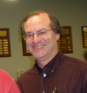 Peter Fisher, winner of the Individual Stewardship Award