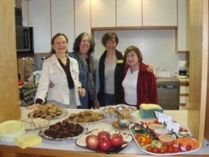 Music Lovers Seminar team from St. Francis Church - from left, Karen Hedge, Mary Poletti, Tricia Loop and Eileen Pyka