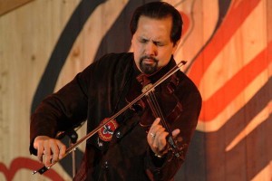 Swil Kanim, Native American violinist, comes to the Orcas Island Prevention Partnership Annual Meeting on Sunday, May 17 at 5 p.m.