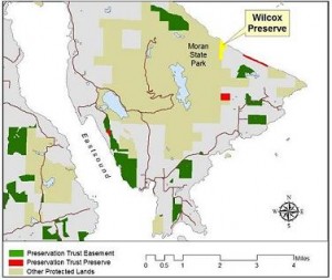 Property adjoining Moran State Park, recently acquired by the San Juan Preservation Trust. 