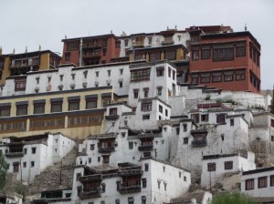 The Hemis Monastery in Leh, Ladakh -- one of many monasteries throughout the Indian province